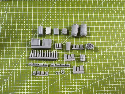 1:35 Resin Model  Resin Soldier Camp Supplies Needs Self-assembly and Coloring