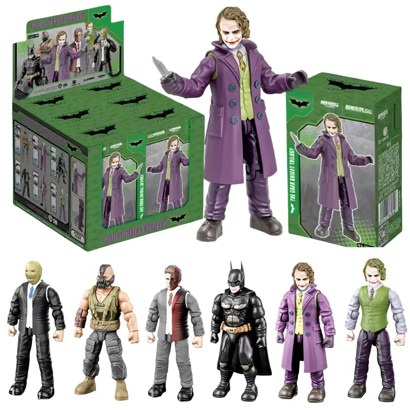 DC Justice League Action Figures THE DARK KNIGHT Trilogy BATMAN JOKER SCARECROW