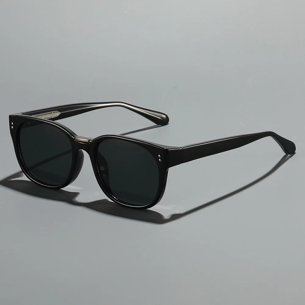 JNPCXI New Designer Square Sunglasses Men Women Fashion Tint Lens Stainless Steel Sun Shades UV400 Oculos Sol Feminino