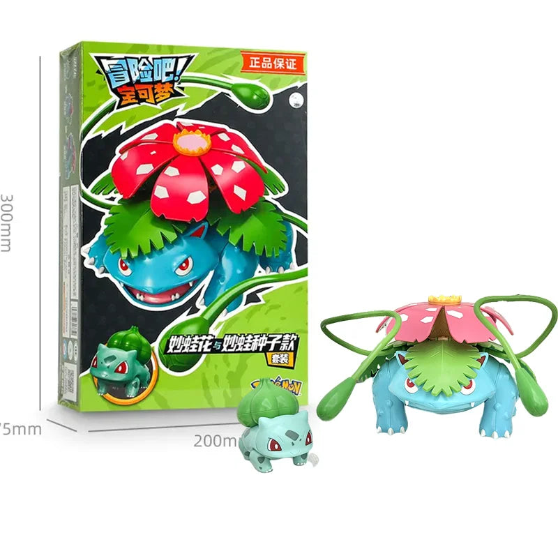 Let's Go! Pokemon Toys Pikachu Charmander Bulbasaur Squirtle Mew Building Blocks