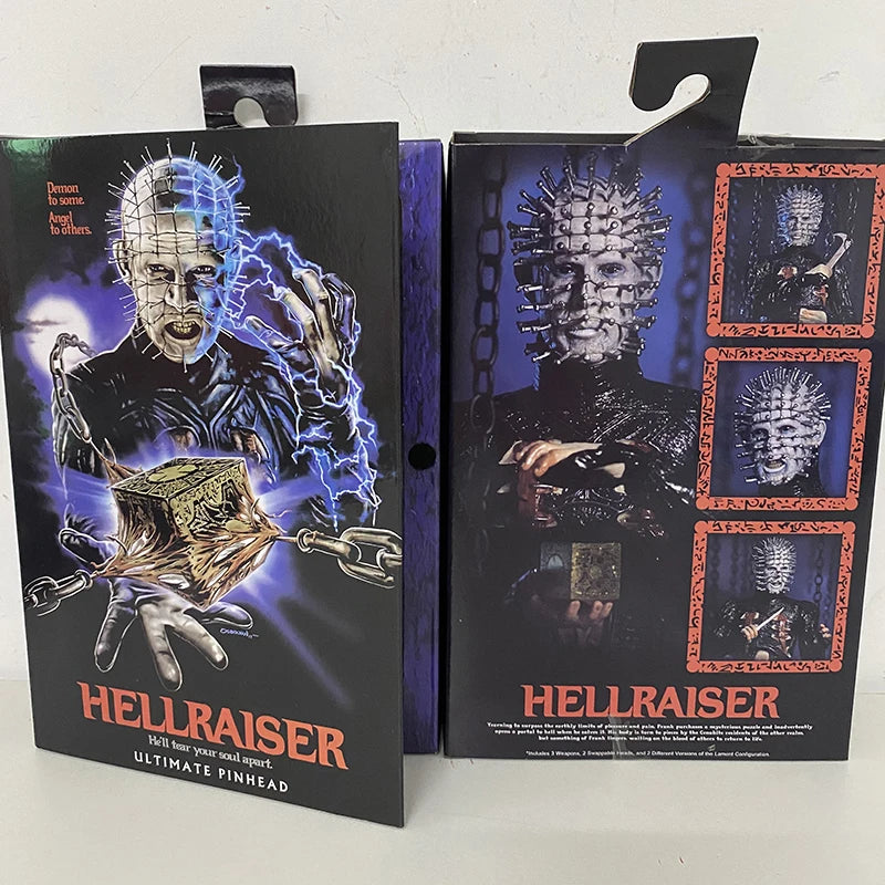 NECA Figure Hellraiser He'll Tear Your Soul Apart Ultimate Pinhead Action Figure