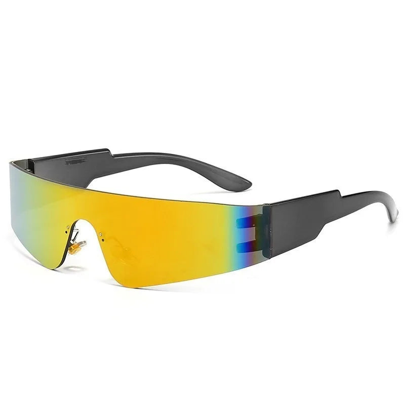 Y2K Sunglasses Eyewear Steampunk Sports Punk Goggles Fashionable  Future Style