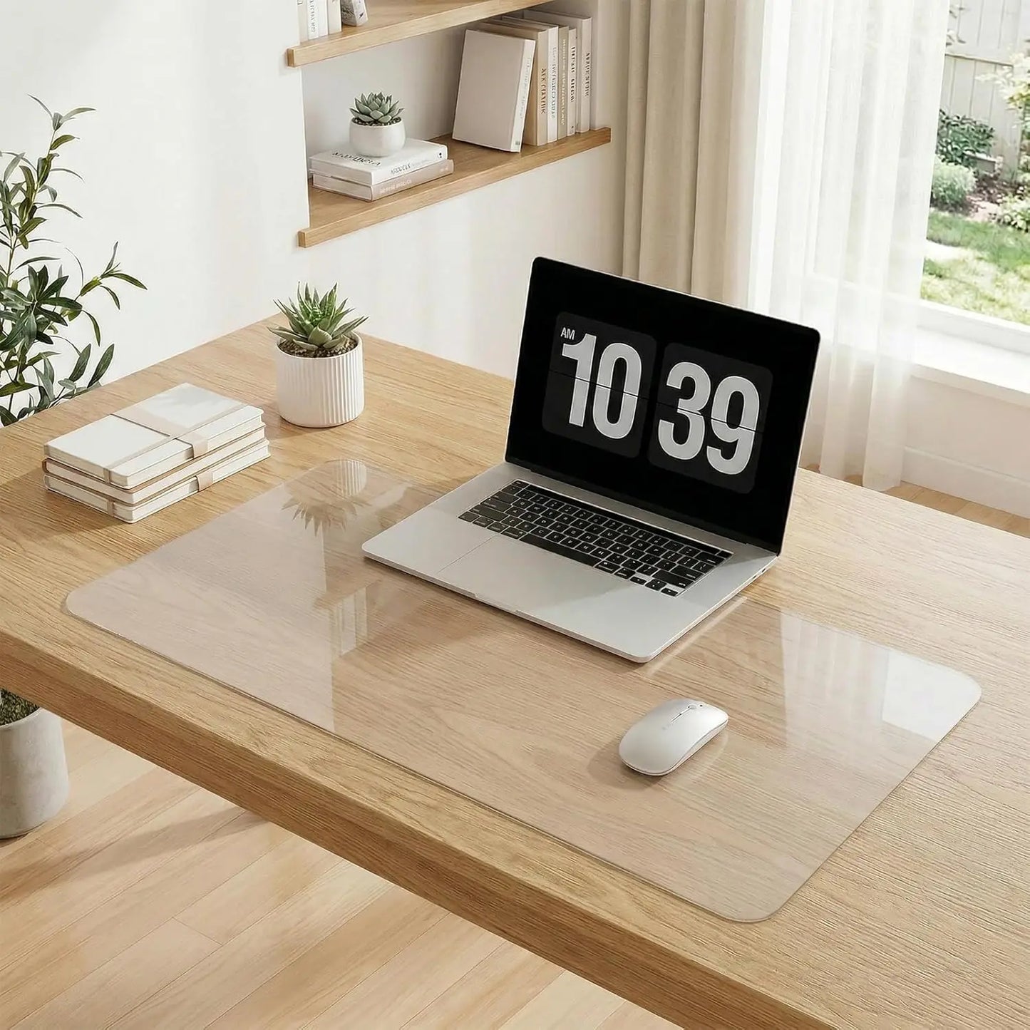 Clear Desk Mat/Protector Mat - Anti-Slip Desk Cover Protector, Waterproof Scratch-Resistant Surface for Home/Office