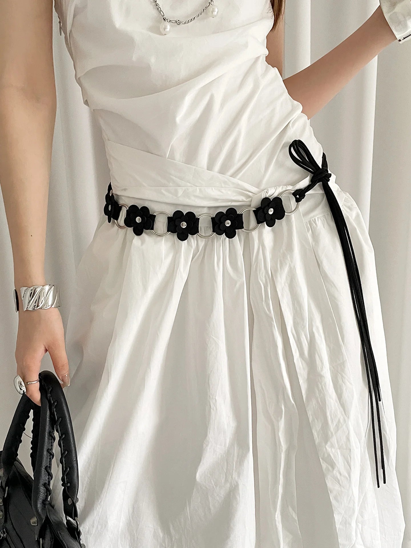 Bohème Ethnic Floral Waist Belt For Women High-End Dress With Jeans Waist Rope