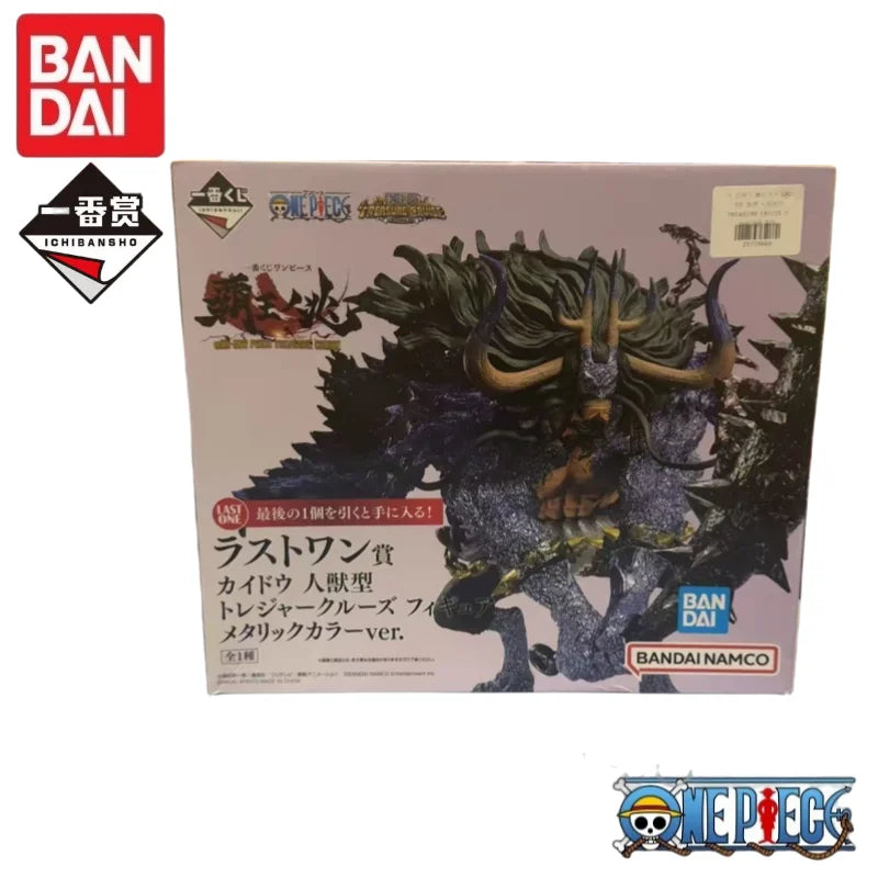 Special OfferIn Stock 100% Original Bandai One Piece Ichiban Kuji Treasure Cruise Kaidou Yamato Roronoa Anime Figures Toys for K
