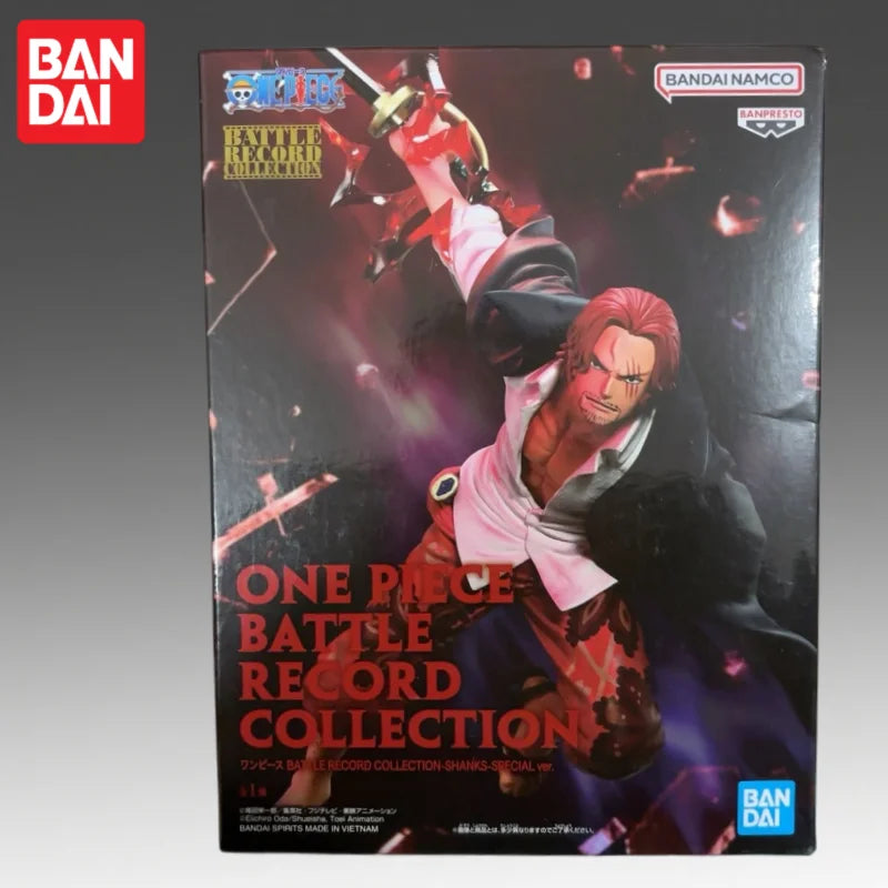 Special OfferIn Stock Bandai Original Banpresto One Piece Shanks Action Figure Mol Doll Brand New Boxed Anime Characters Toys Mo