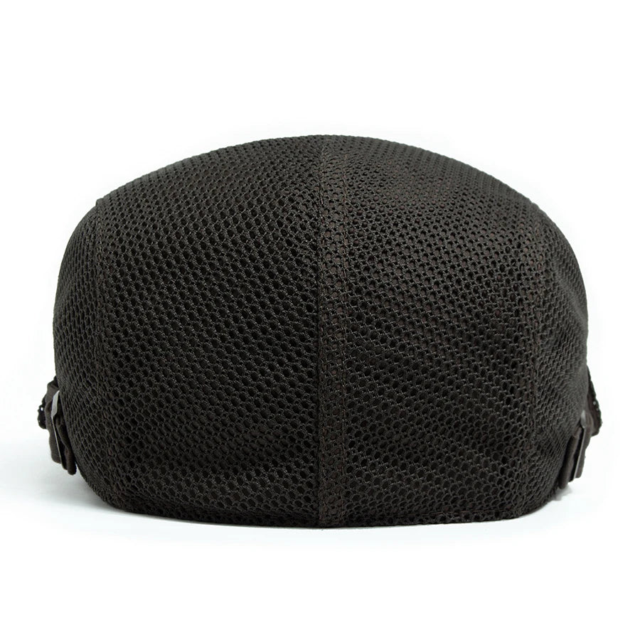 Fashion Men Beret Summer Breathable Mesh Flat Cap Outdoor Casual Women Sun Visor Hat Vintage Newsboy Caps Female Berets Unisex