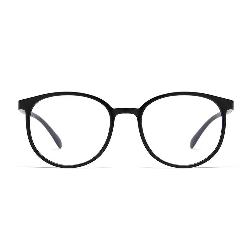 Anti-blue Light Optical Glasses Unisex Myopia Glasses Retro Ultra-light Large Square Frame