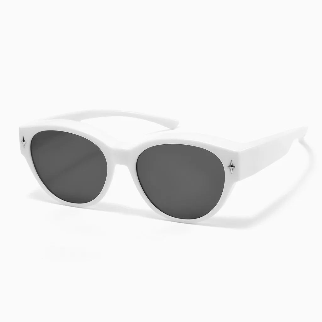 Korean New Style Cat Eye Sunglasses Fever Black Sunglasses Holiday Travel Men and Women Glasses Myopia