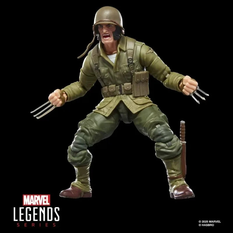 Original Hasbro Marvel Legends Series WOLVERINE [WWII LOGAN] Action Toy Figure