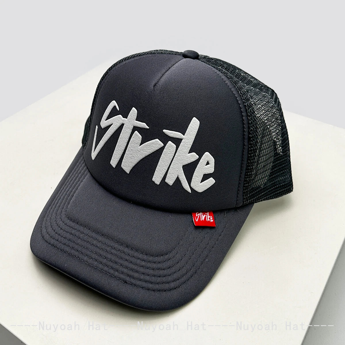 New Unisex Korean Personal Printed Letters Baseball Hats Breathable Simple Sunshade Hip Hop Trucker Caps Versatile Fashion ins