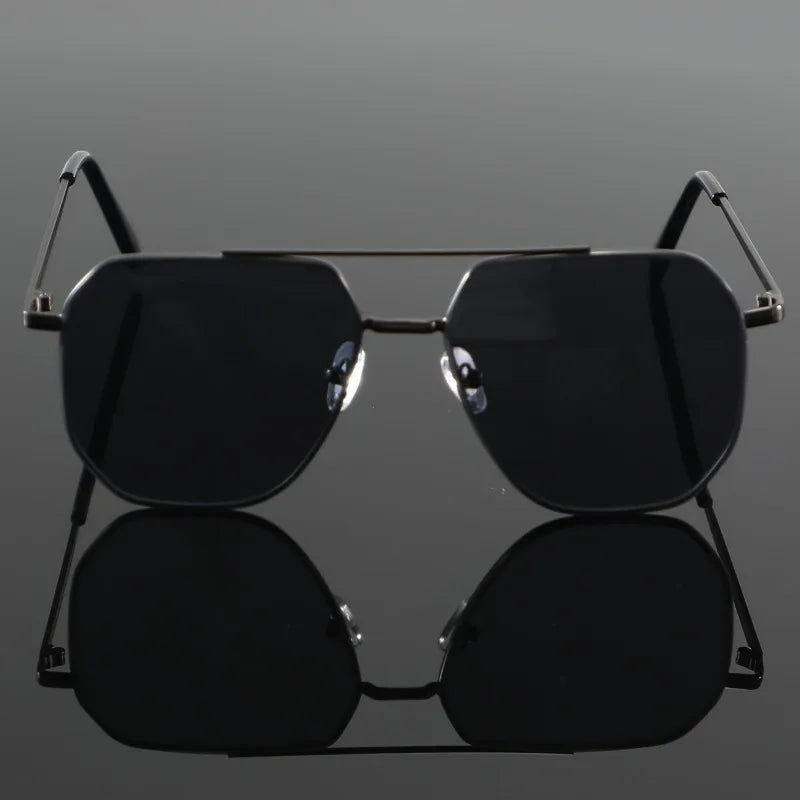 Men's Personalized Polarized Sunglasses UV Resistant Square Sunglasses for Driving