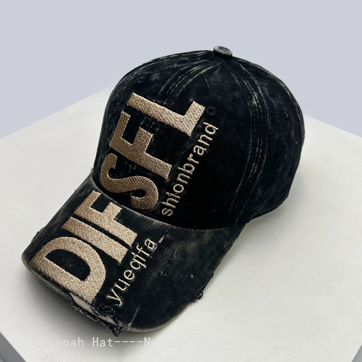 New Men Women Bandhnu Embroidered DIFSFL Letters Baseball Hats Sunshade Personal Versatile Peaked Caps Broken Style Fashion ins