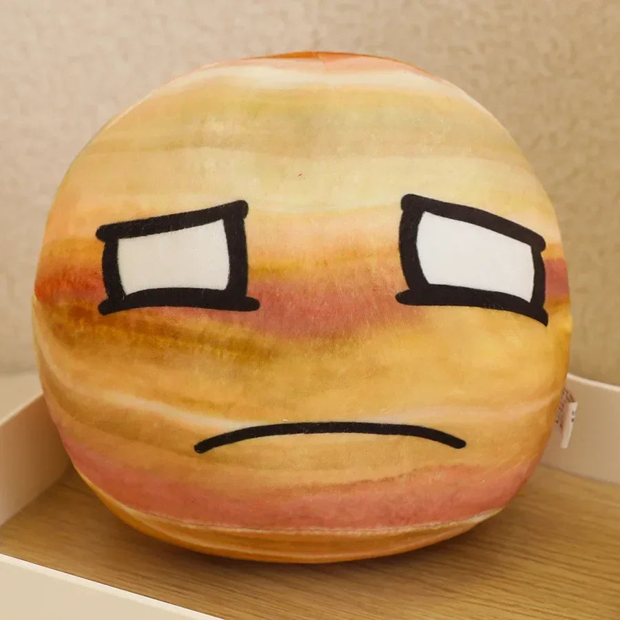 Planet Pillow Plush Toy 10 Styles Earth Moon Sun Mars Doll Children's Cognitive Stuffed Doll Ornaments Polandball Pillow