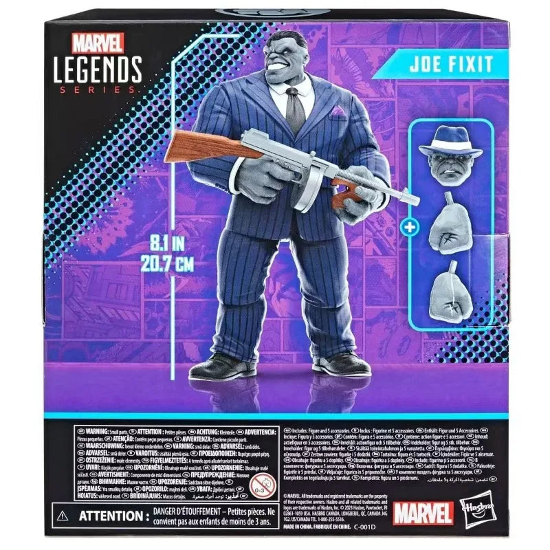 Original Hasbro Marvel Legends Series The Incredible Hulk Joe Fixit Anime Figure Collection Toys Models
