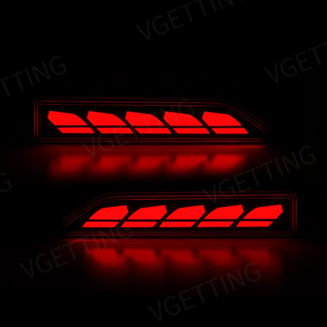 For Toyota Veloz 2021 2022 2023 LED Rear Bumper Reflector Lights Auto Brake Warning Dynamic Turn Signal Lamp Car Accessories 12V