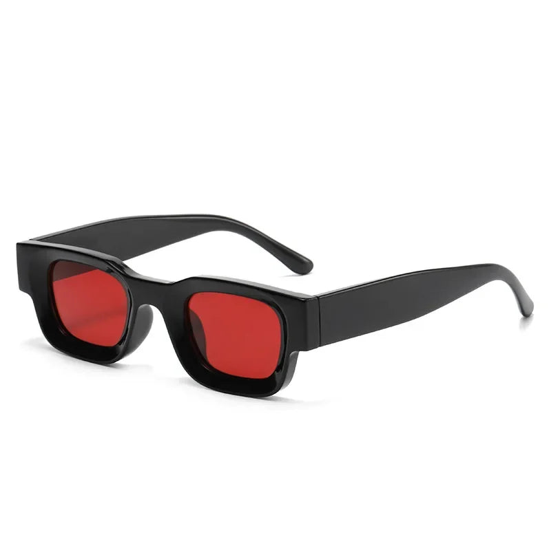 JNPCXI Polarized Ins Popular Fashion Small Square Sunglasses Women Retro Punk Shades Men Trending Sun Glasses UV400