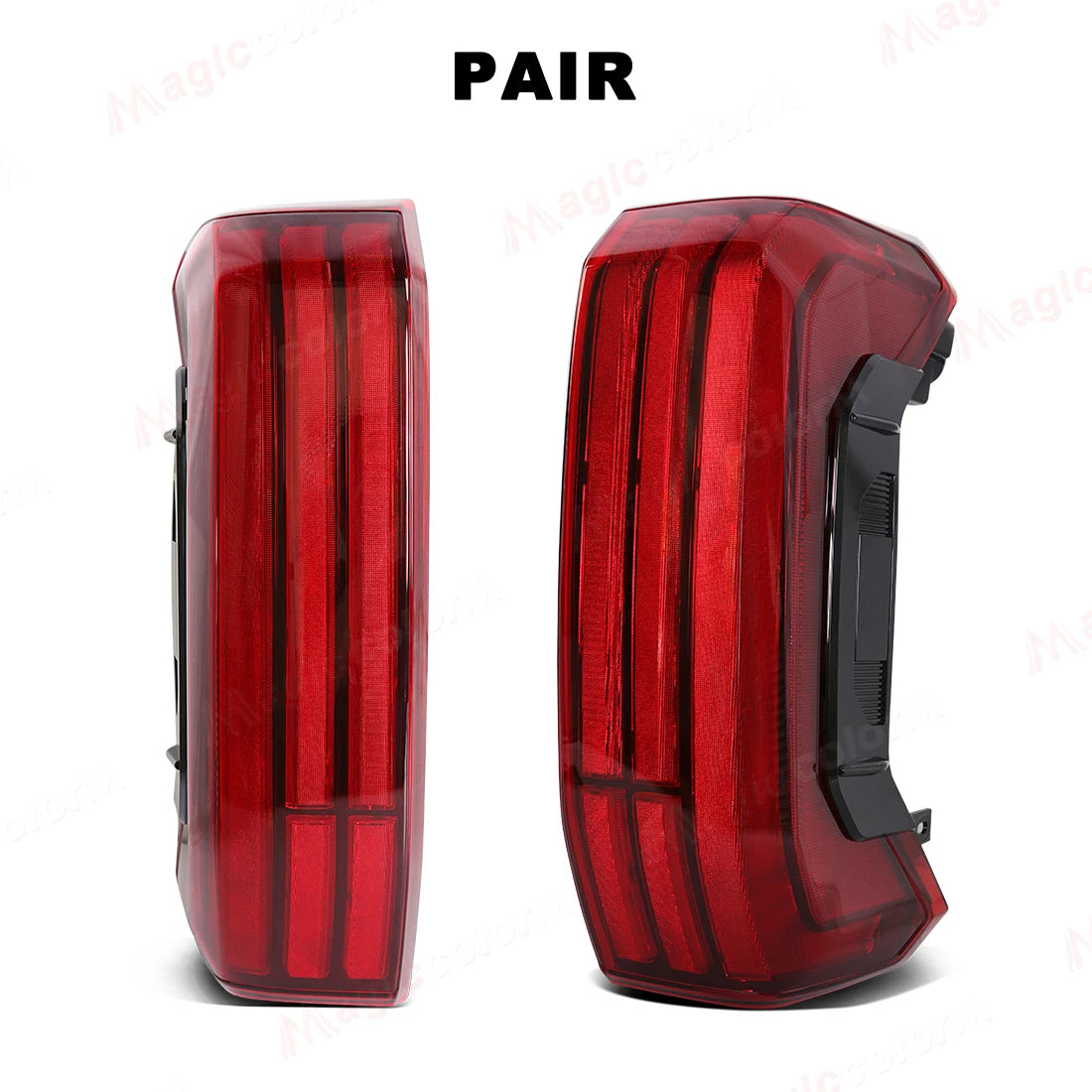 Pair Of Car Tail Light Assembly For Toyota Tundra 2022 2023 2024 US Version Rear Driving Warning Brake Turn Signal Tail Lamps