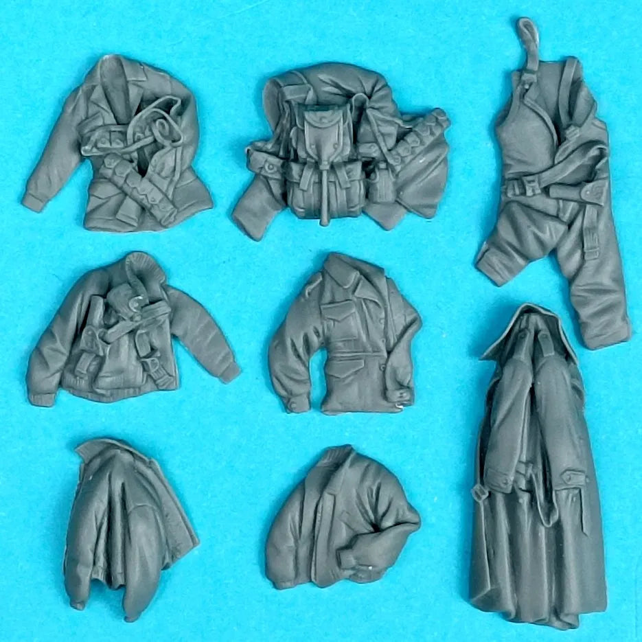 Fine 1/35 Model Scenario Making Small Ornaments for US Military Tanks, Scenario Equipment, Clothing Accumulation
