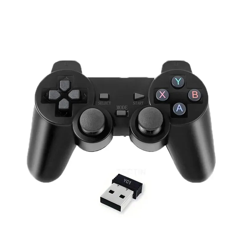 1PC/2 PCS 2.4Ghz Wireless Gamepad for Game Controller USB Joystick, PC Android