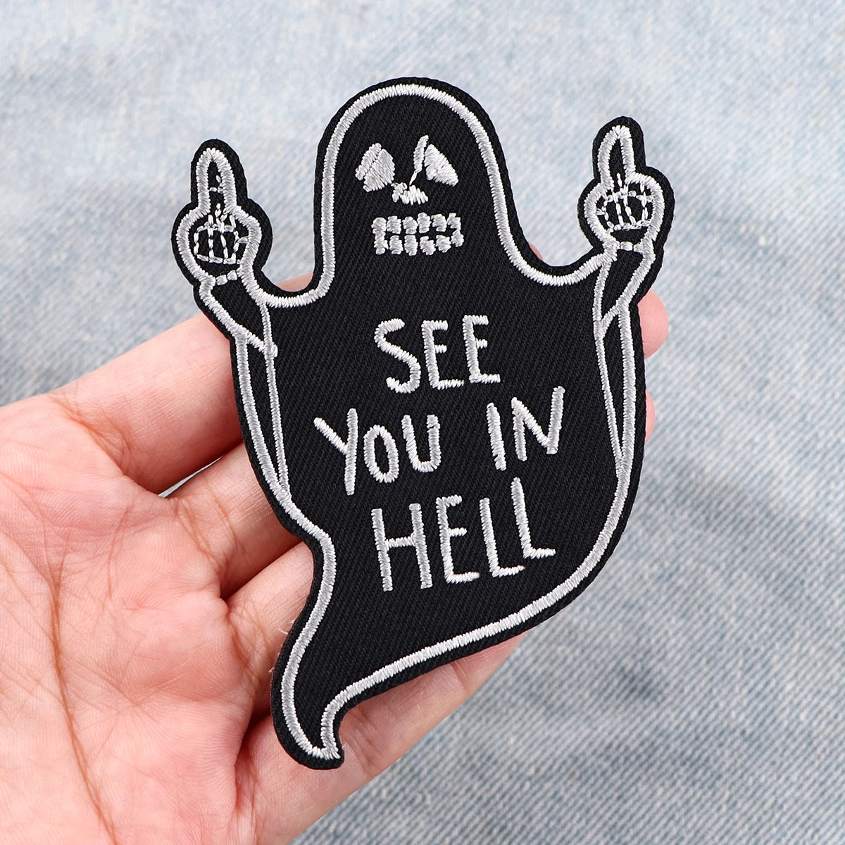 Rainbow LGBT Embroidered Patches on Clothes DIY Animal Applique Encouragement Inspirational Quotes Patches For Clothing Stickers