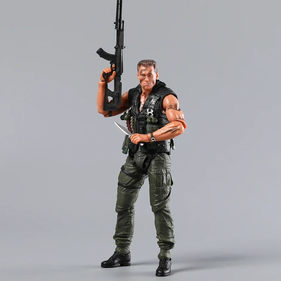 NECA Schwarzenegger Commando Action Figure Model Toys Creative Action Collection