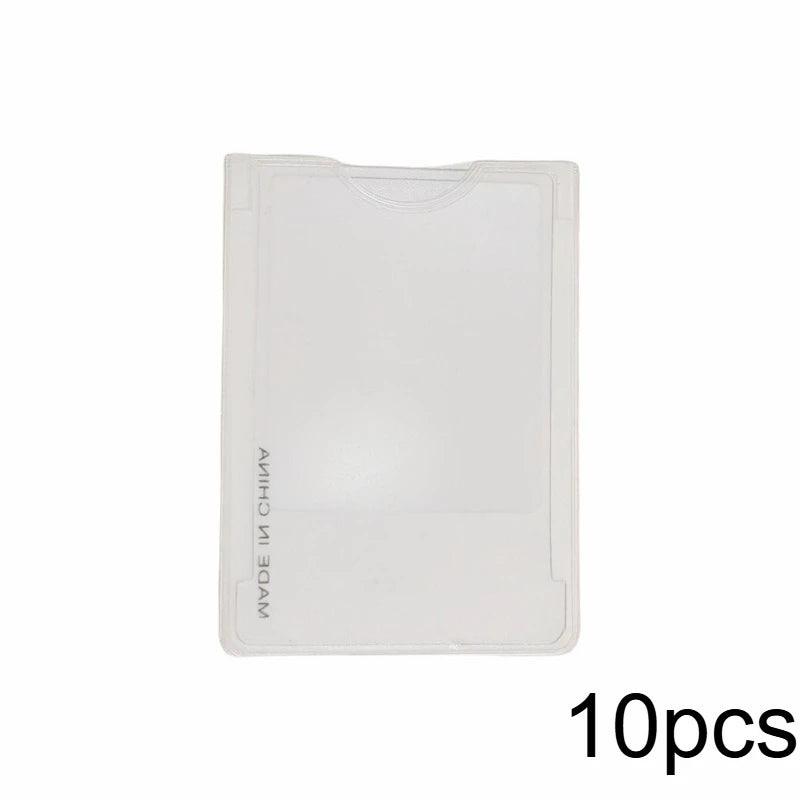 5/10PCS 3X Magnification Magnifier Credit Card Magnifier Fresnel LENS Pocket Credit Card Size Transparent Magnifying Glass