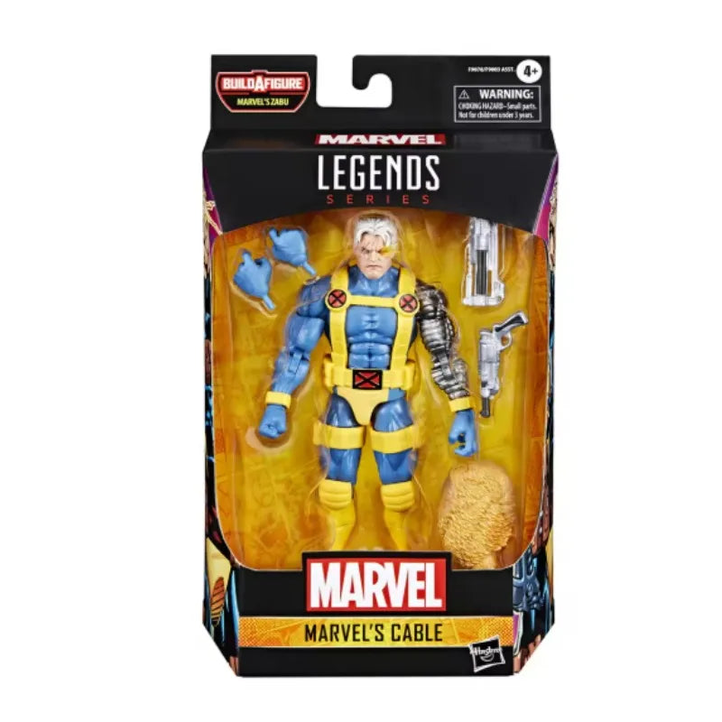 Original Hasbro Marvel Legends Series X-Men Cable Anime Figures Model Collection Toy