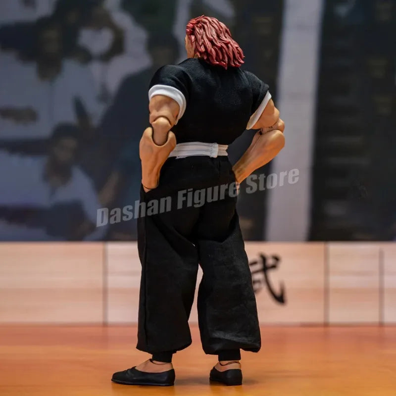 ST Baki Hanma Son Of Ogre Action Figures Hanma Yuujiro Figurine Ko Fighting PVC