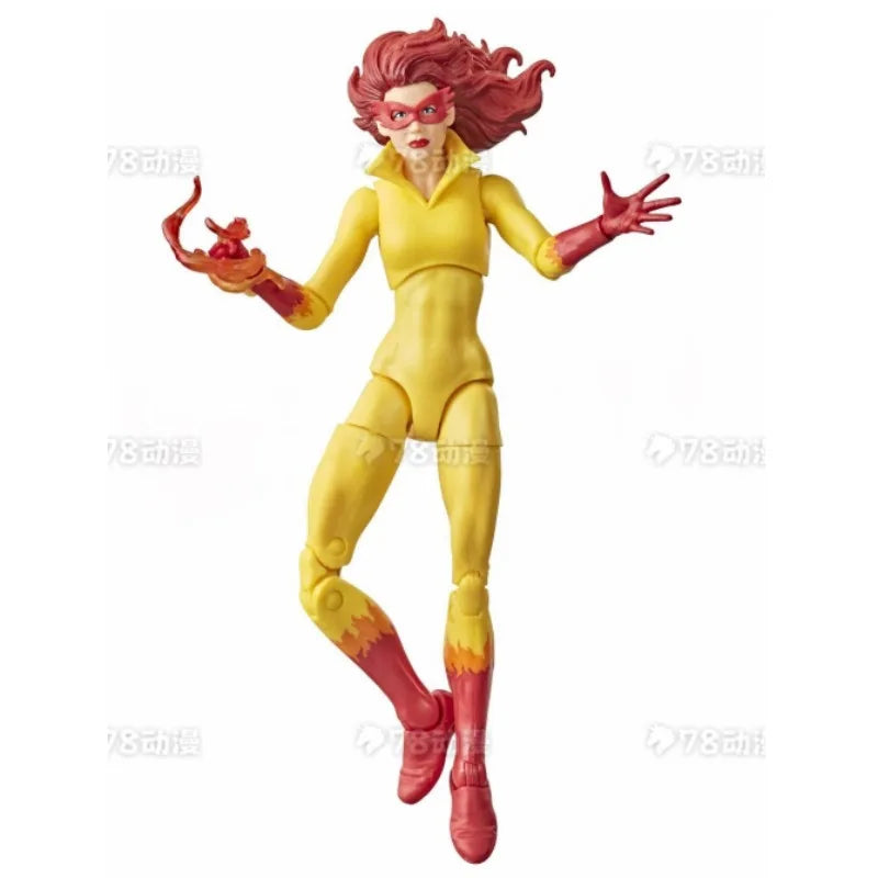 Original Hasbro Marvel Legends Series Firestar Anime Figure Toy Collection Gift