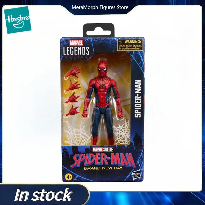 【Pre Sale】Original Hasbro Marvel Legends Series BRAND NEW DAY SPIDER-MAN Anime Figure Toys Model Ornaments