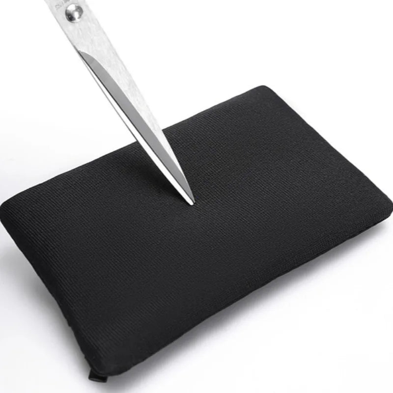Mini Coin Purse Simple Fabric Pouch with Zipper & Belt Clip Non-braided RFID Blocking Money Bag Organizer for Cash and Coins