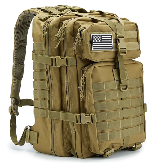 30/50L Tactical Backpack Military Survival Outdoor Molle Assault Pack Hiking Bag