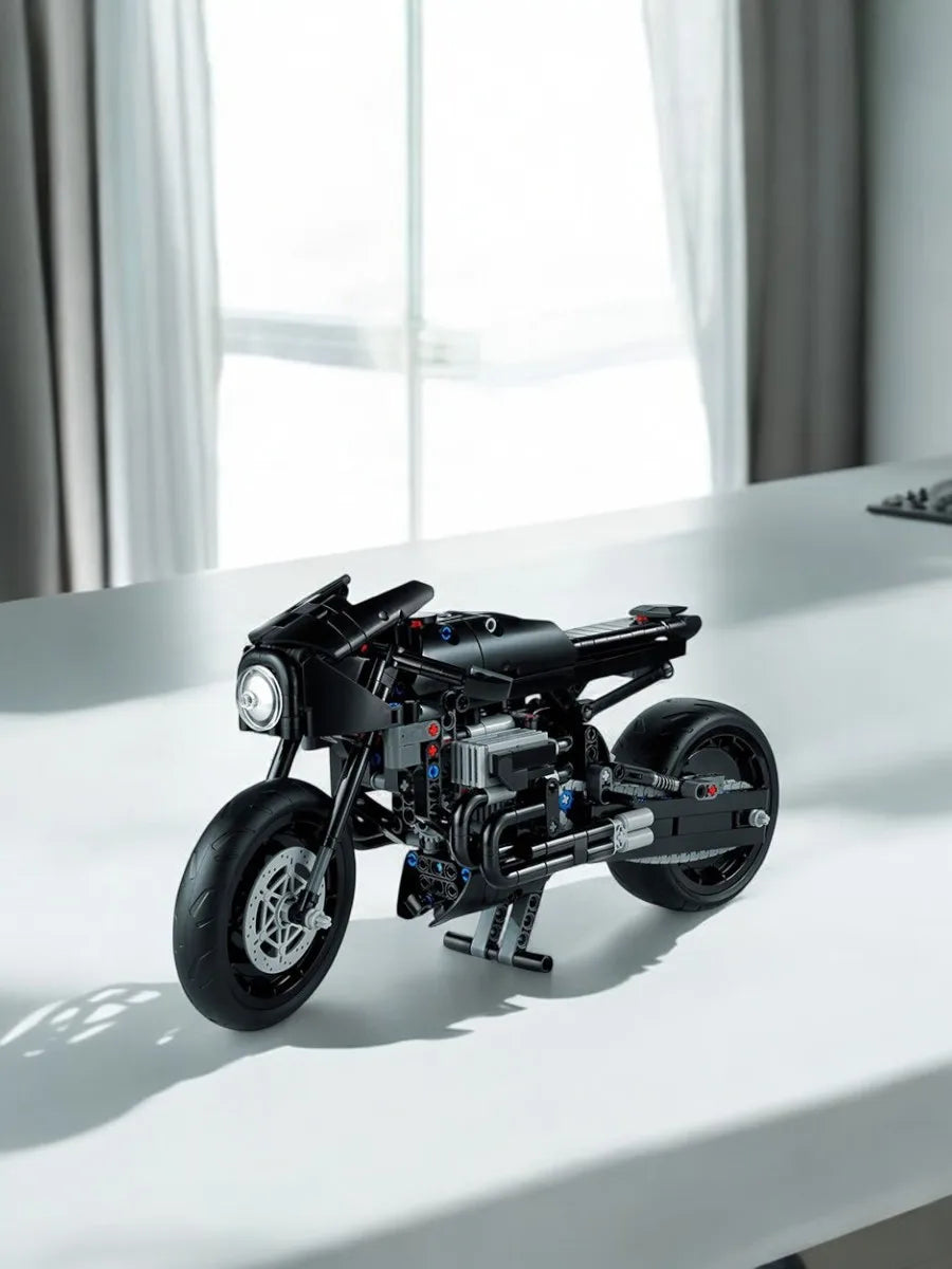 42155 LEGO  Batman Motorcycle Mechanical Model Boy and Child Puzzle Assembly Building Blocks Toy