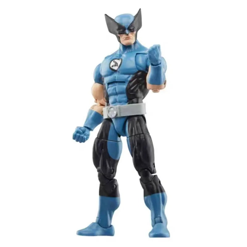 Original Hasbro Marvel Legends Series Fantastic Four Comics Wolverine and Spider-Man Action Toy Figure Mode Collection