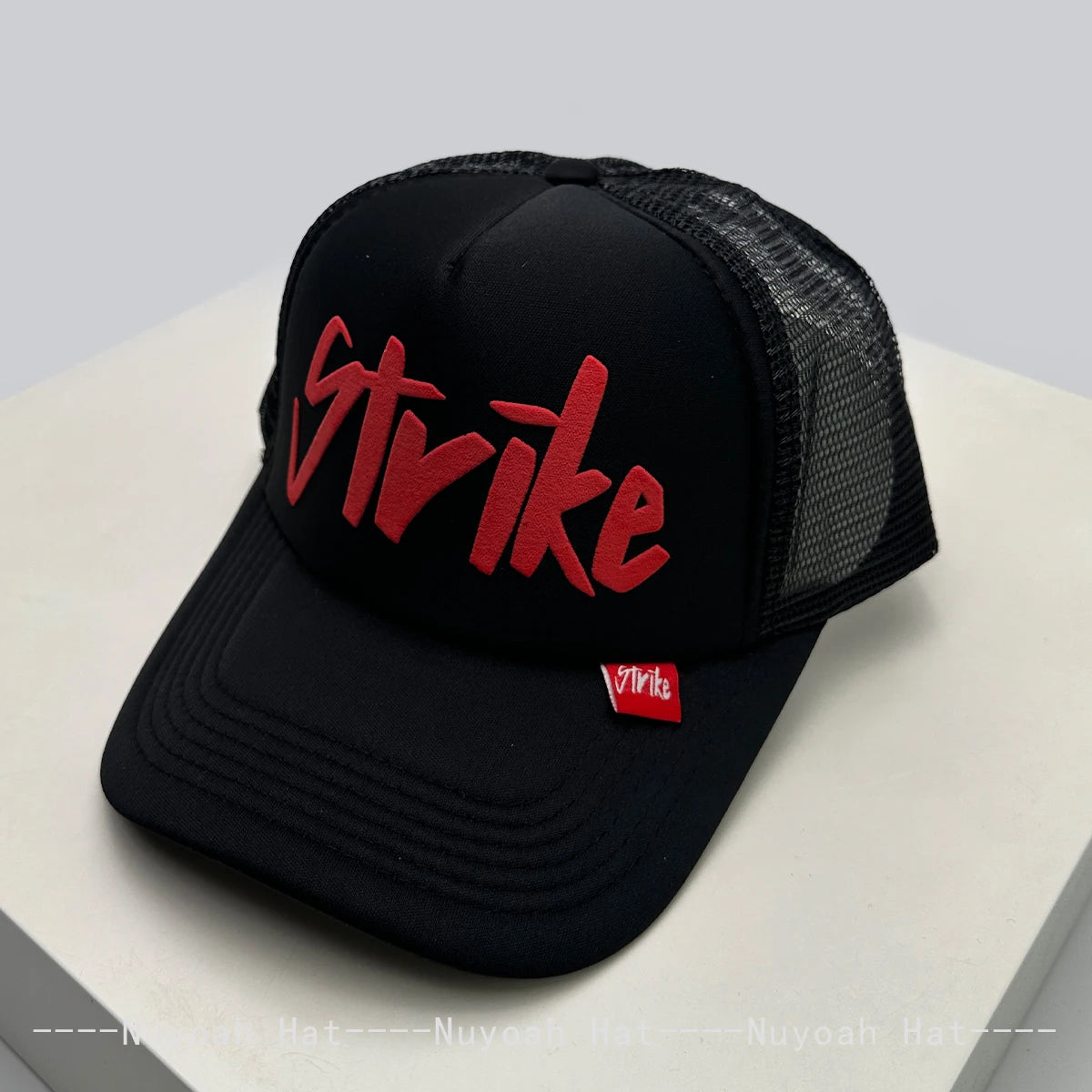 New Unisex Korean Personal Printed Letters Baseball Hats Breathable Simple Sunshade Hip Hop Trucker Caps Versatile Fashion ins
