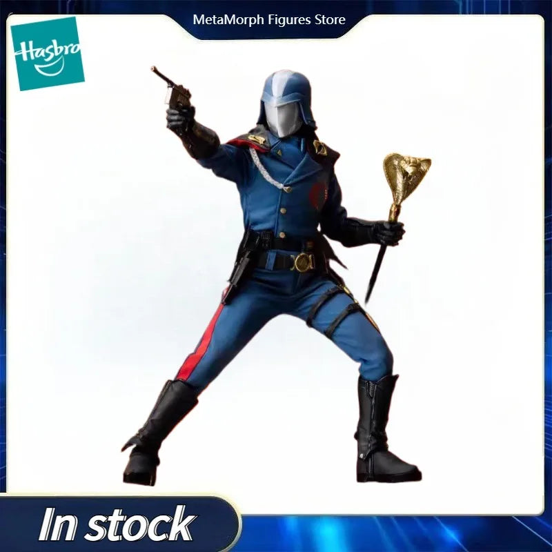 Original Hasbro Threezero FigZero G.I. Joe Series 1/6 COBRA COMMANDER Action Toy Figure Mode Ornaments