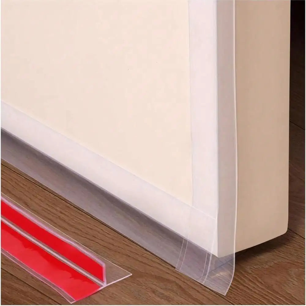 T-Shaped Clear Silicone Seal Strip For Door & Windows Gaps,Weather Stripping Door Seal Strip Draft Stopper For Side Of Door