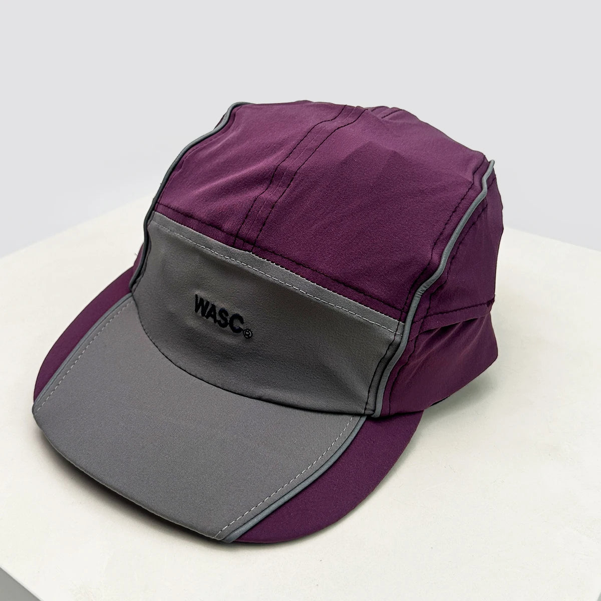 New Unisex Flat Eave Letter Baseball Hats Sunshade Retro Breathable Quick Drying Peaked Caps Versatile Color Block Fashion ins
