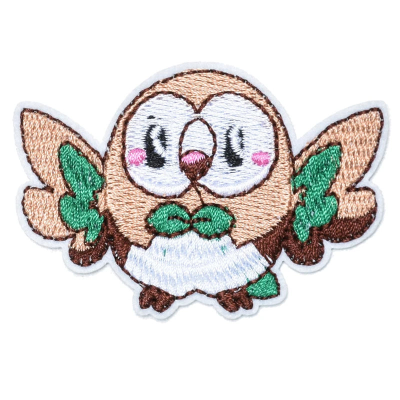 Kawaii Animals Patch Anime Game Embroidered Patches For Clothing DIY Iron on Patches For Clothes Cartoon Patch Stickers