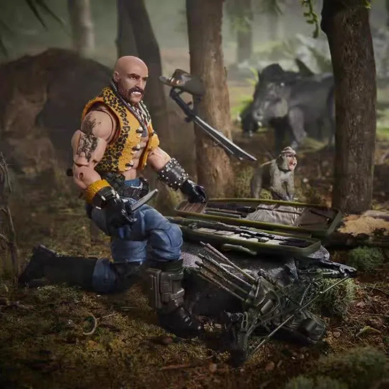 Original Hasbro G.I. Joe GI Joe Classfied Series 125 Dreadnok Gnawgahyde Porkbelly Yobbo Action Figure Collection Toys Model