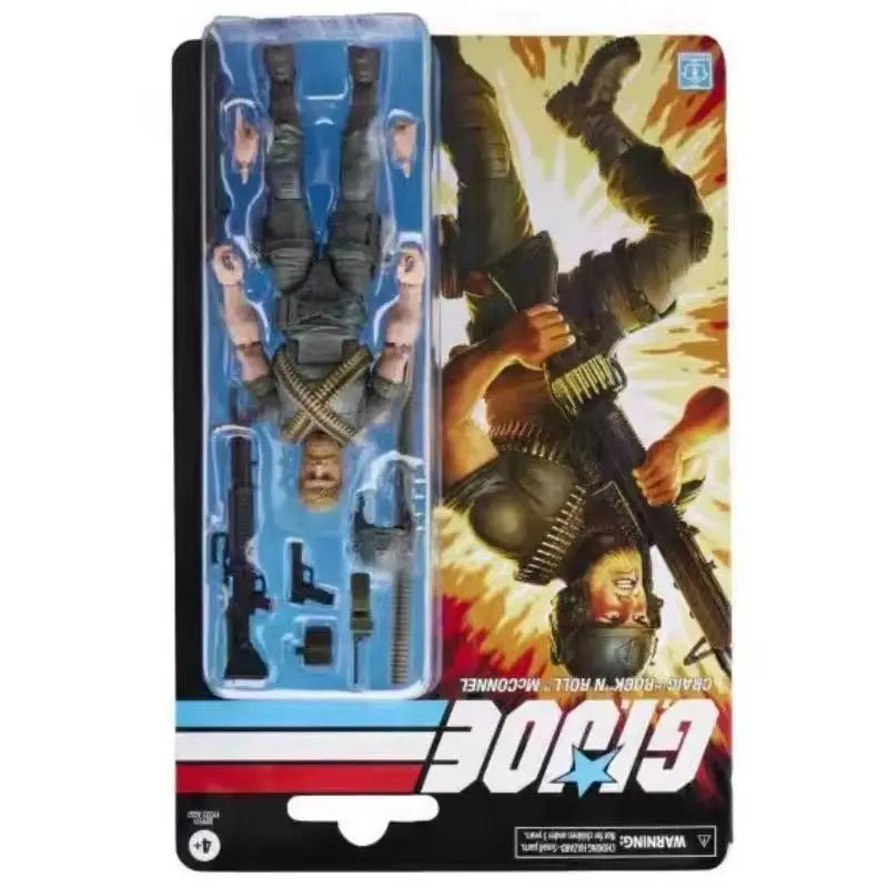 Original Hasbro G.I. Joe GI Joe Classfied Series Retro Carded Craig “Rock ’N Roll” McConnel Action Toy Figure