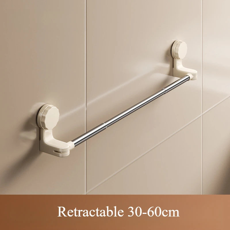 Wall-Mounted Towel Rack Featuring a Strong Suction Cup, Making It an Ideal Choice for Bathrooms,Valentine'S Day And Easter Gifts
