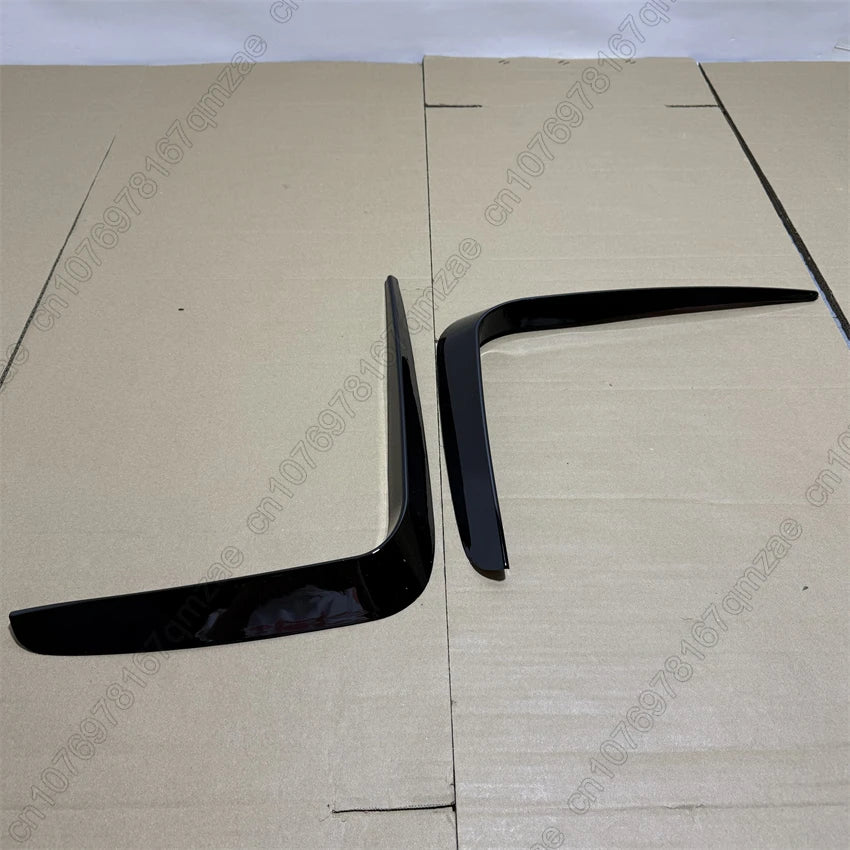 Front Fog Light Frames Cover Trim Racing Sticker Grille Gloss Black ABS For BMW 4 Series G22 G23 M Sport 2020 2021 2022 2023+