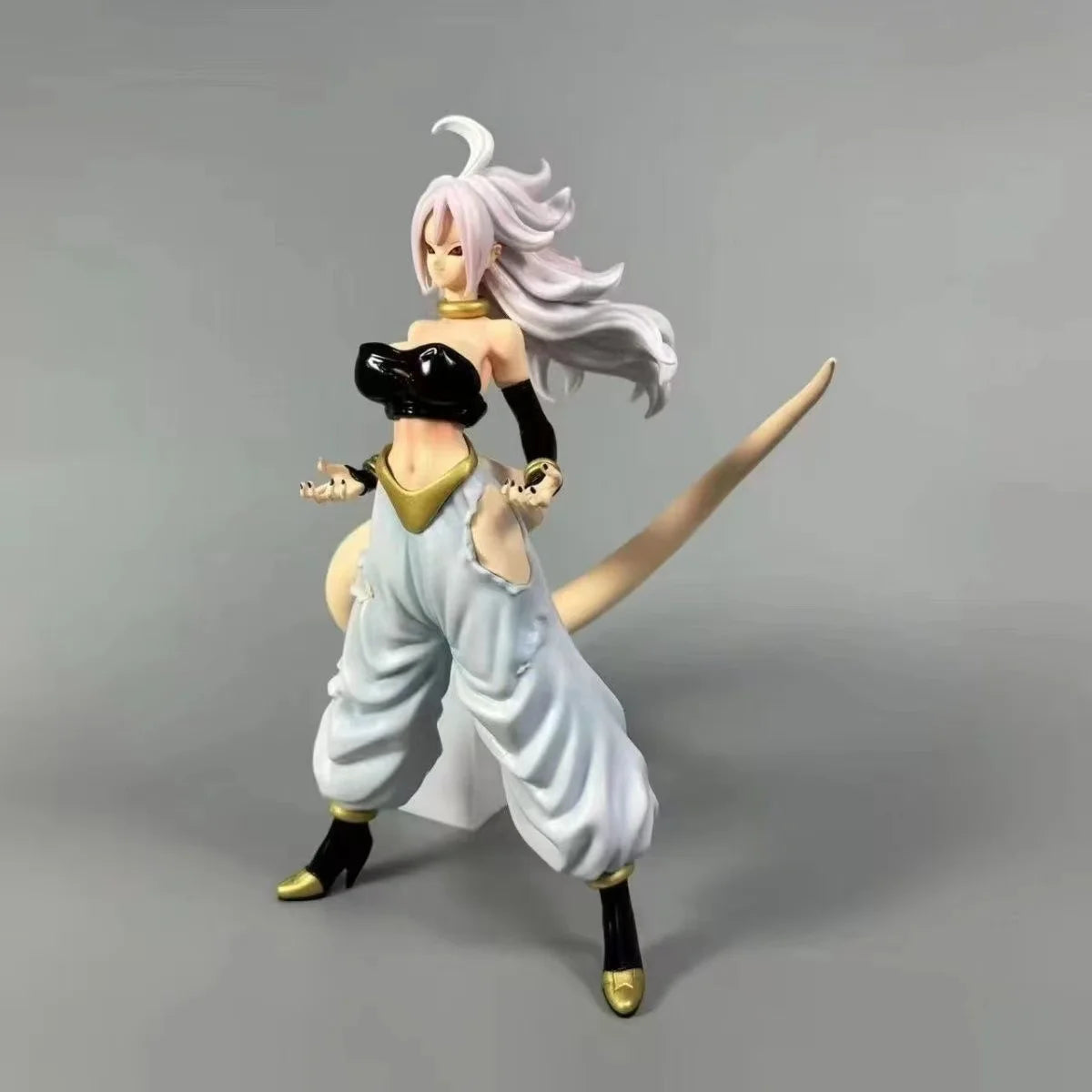 Anime Dragon Ball Z Android 21 Figura Majin Buu Figure Androide 21 Action Figures 30cm Pvc Statue Model Toys Gifts