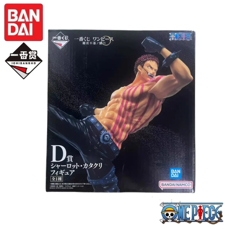 Special OfferIn Stock Original Bandai Ichiban Kuji King Roronoa Zoro Marco Benn Beckman Charlotte Katakur Anime Figures Toys for
