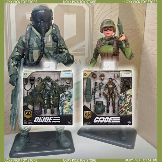 Original G.I Joe Classified Series 60th Anniversary Marine Sniper Action Figure