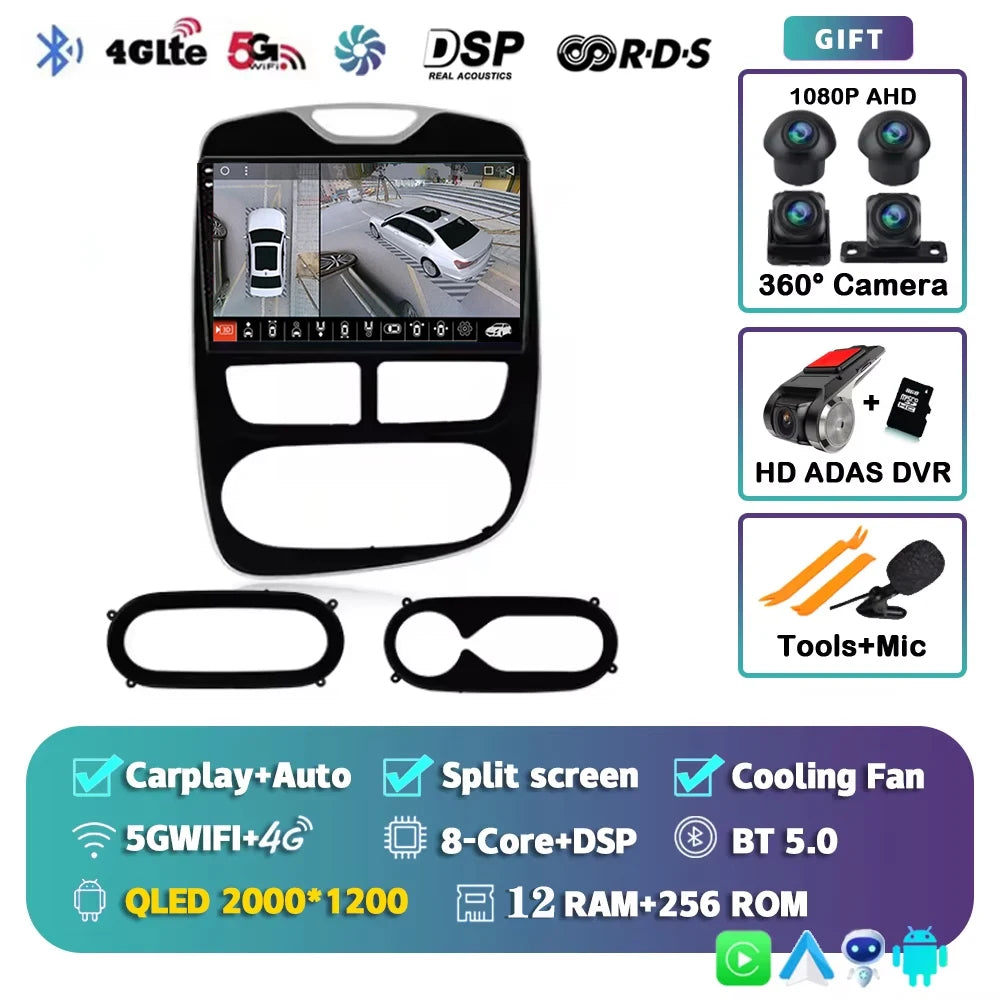 Android 15 Car Radio For Renault Clio 4 2012 2013 2014 2015 2016 2017 2018 Wireless Carplay Android Auto Multimedia 2 Din autora
