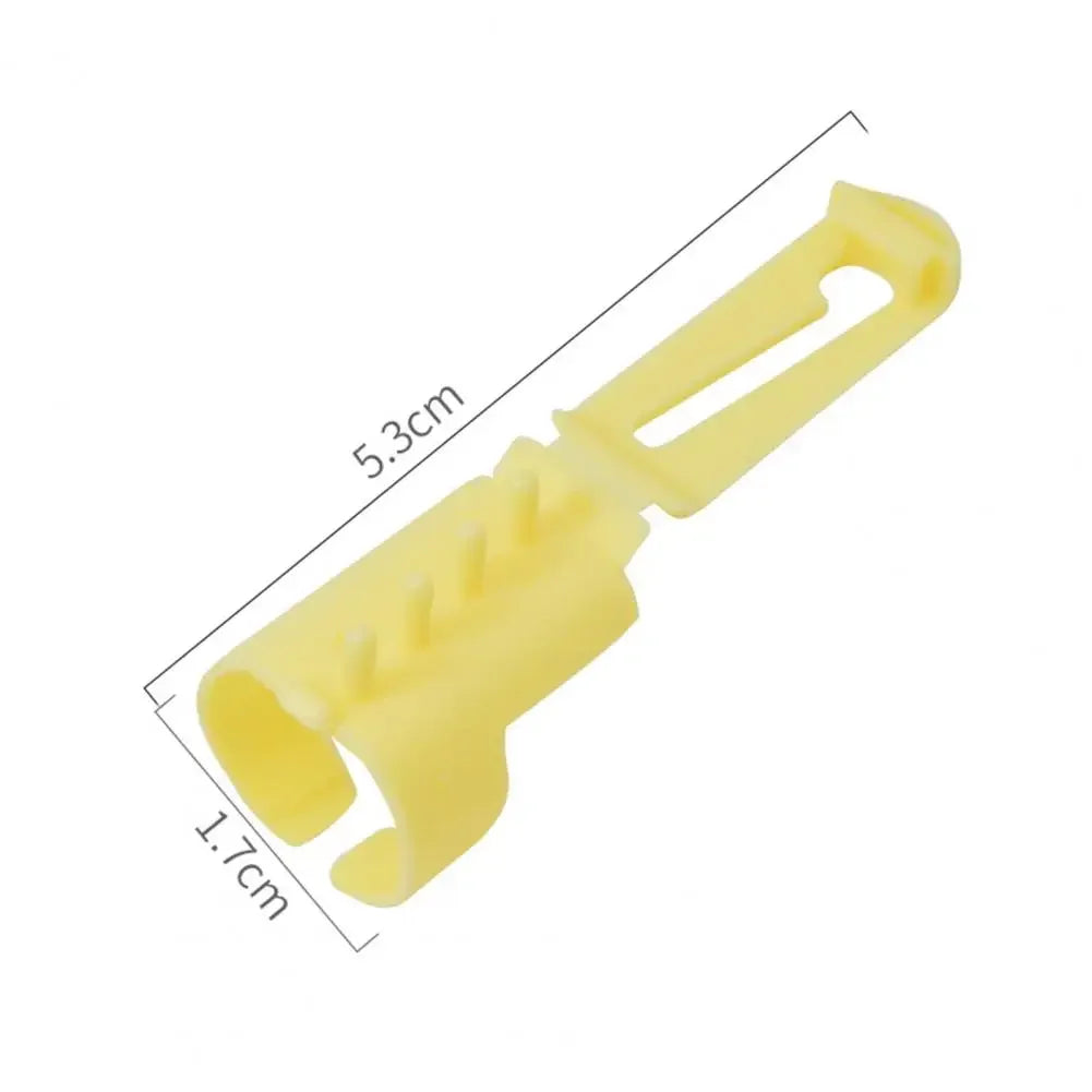 Yarn Guide Ring Adjustable Plastic Crochet Tension Ring DIY Handmade Wool Sweater Knitting Tool Thread Finger Splitter