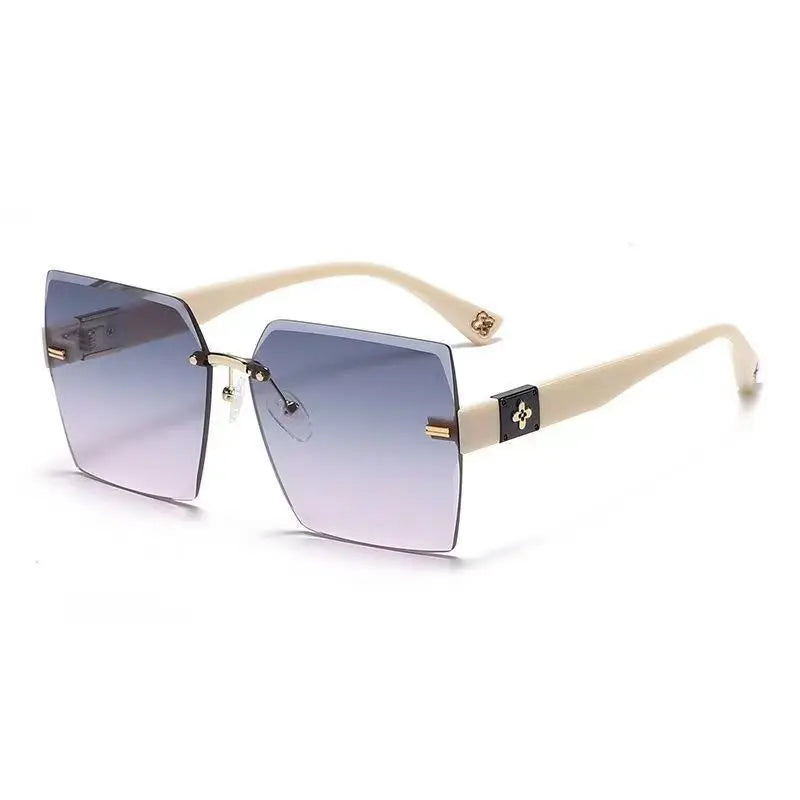 Fashion Frame Cutting Sunglasses Mask Sunglasses Women's Fashion Women's Fashion Sunglasses